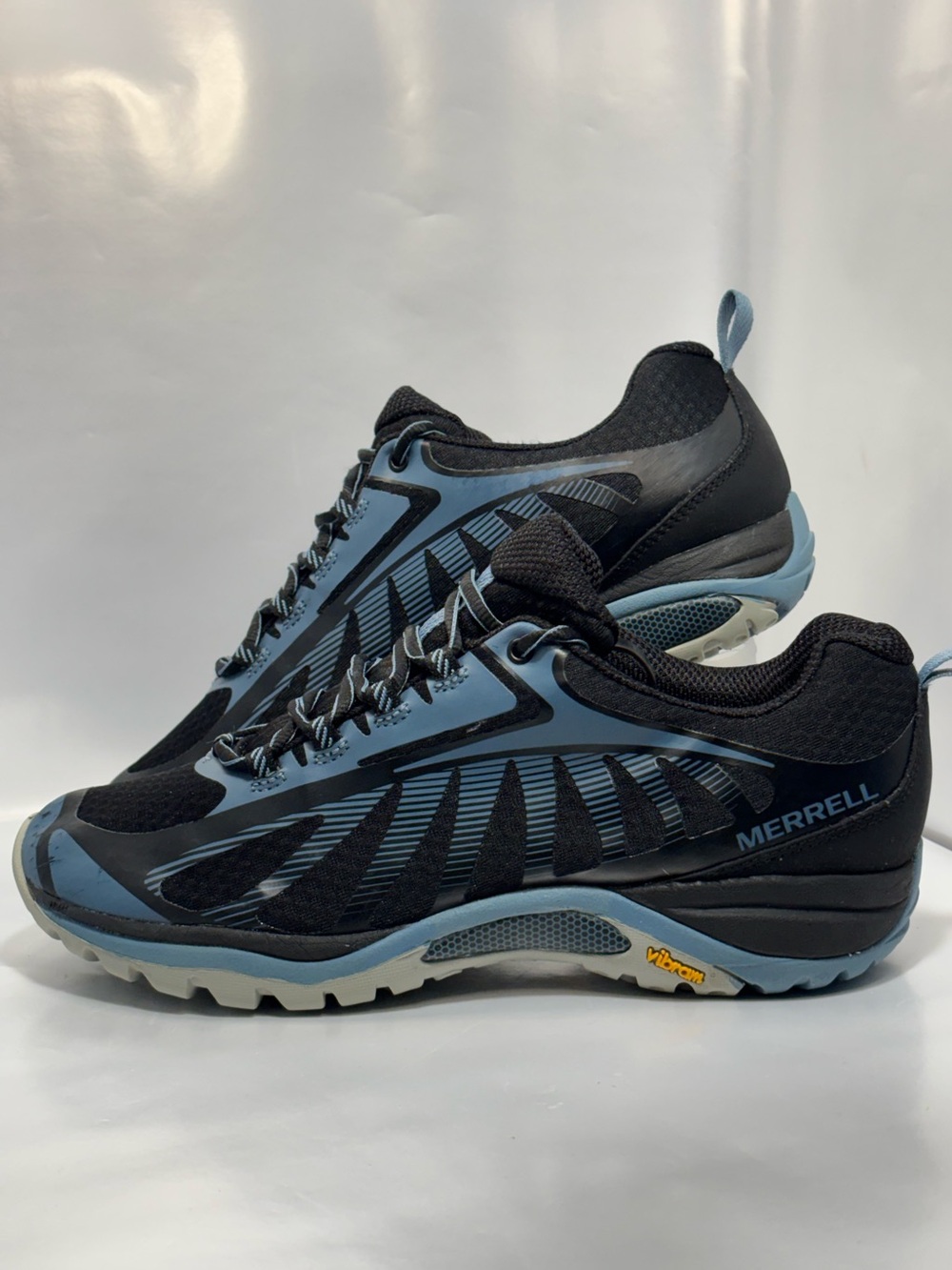 Merrell Siren Edge 3 Women's Size 9 Black/Bluestone Hiking Trail Shoe J034432